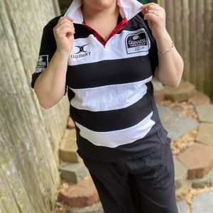 Gilbert Guinness‎ Premiership Rugby Polo style top